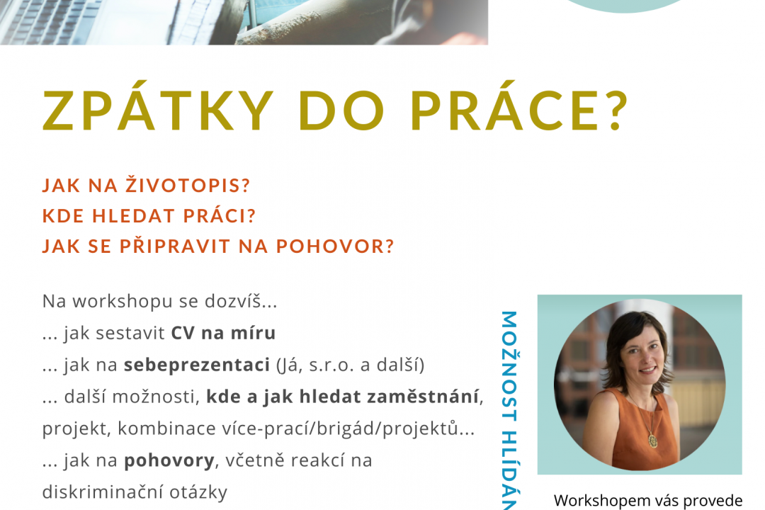 WORKSHOP – Zpátky do práce?