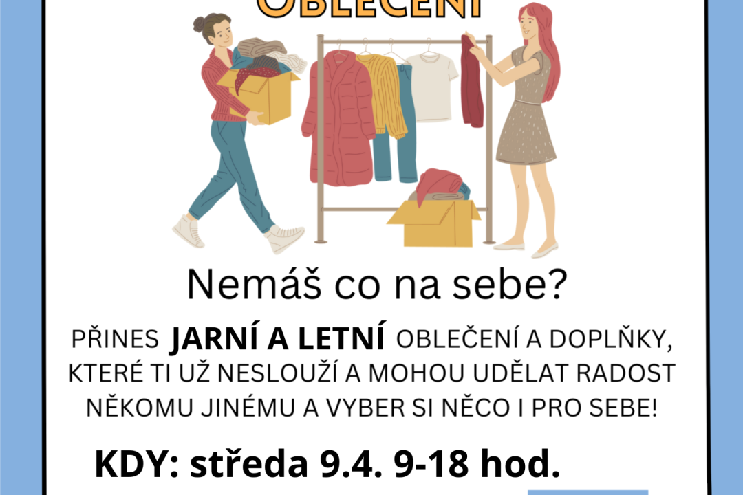 SWAP dámského a pánského oblečení