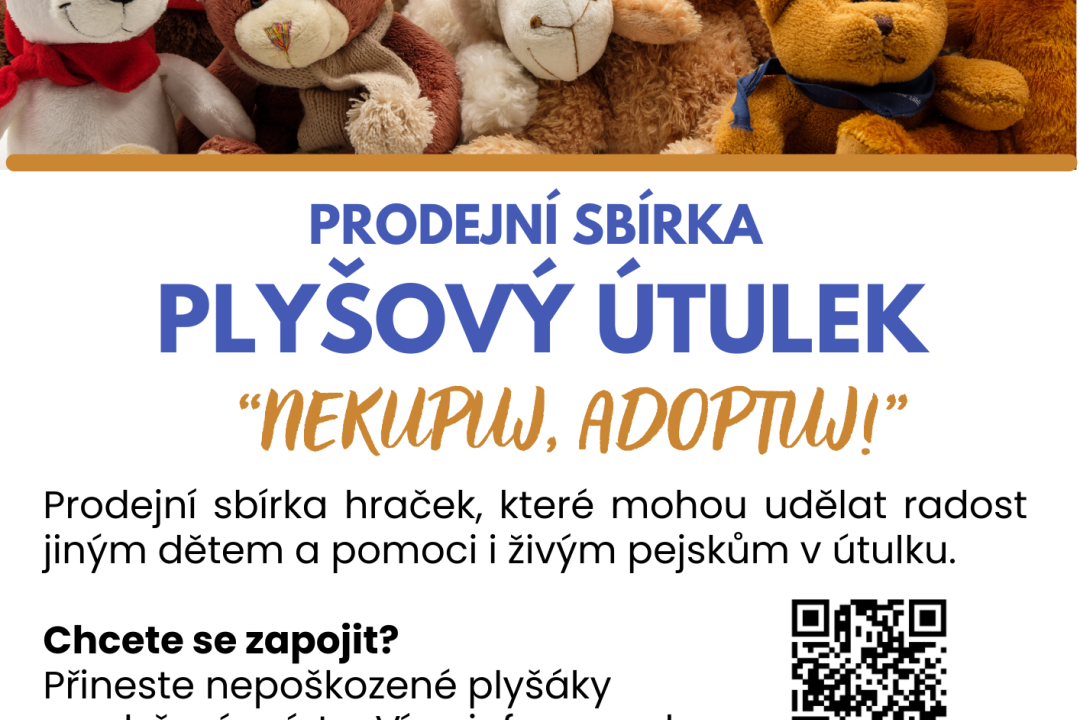 Charitativní sbírka plyšáků
